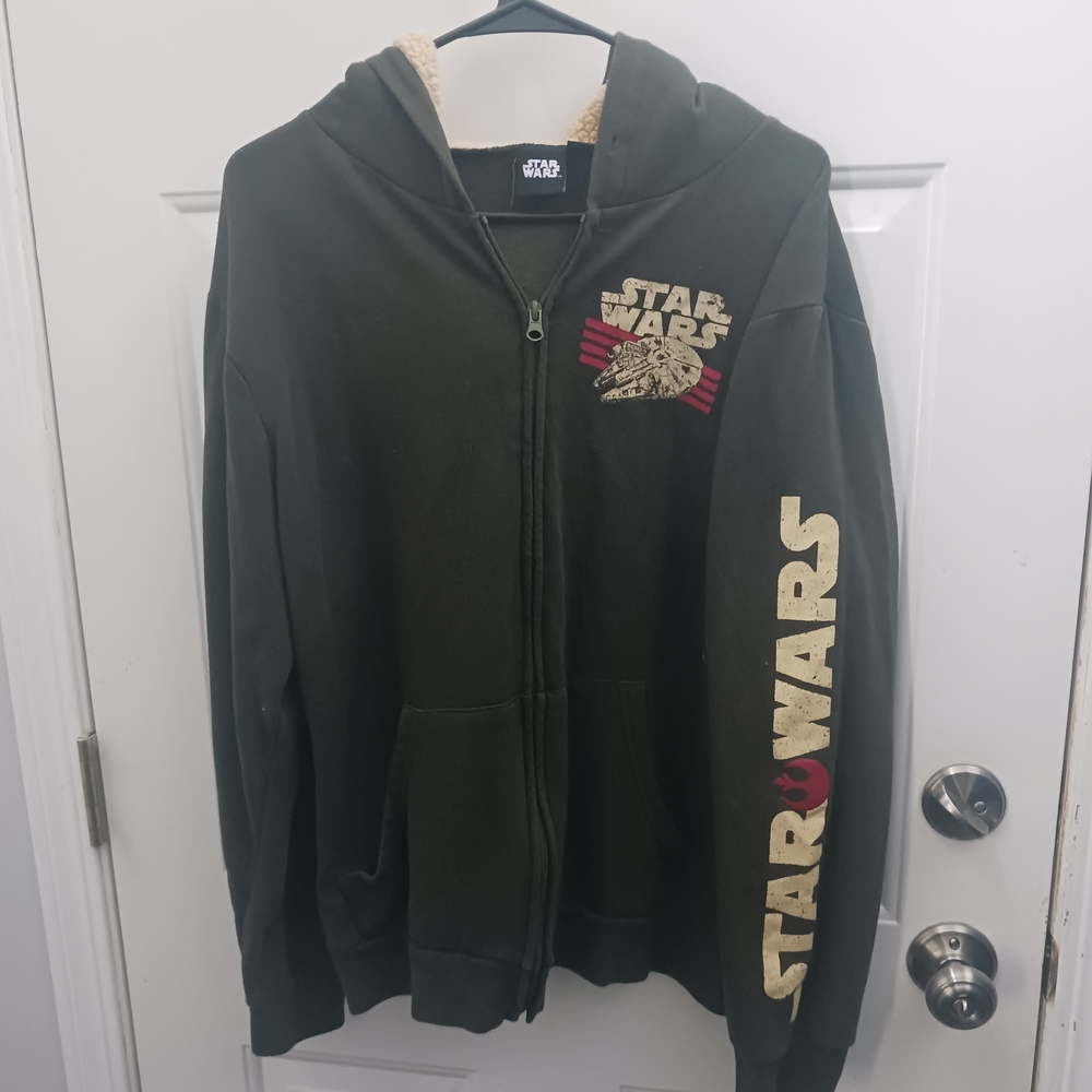Star Wars Green Hoodie Jacket